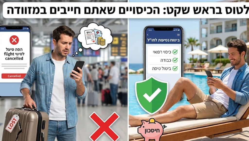 כל מה שצריך לדעת על ביטוח נסיעות בעידן החדש